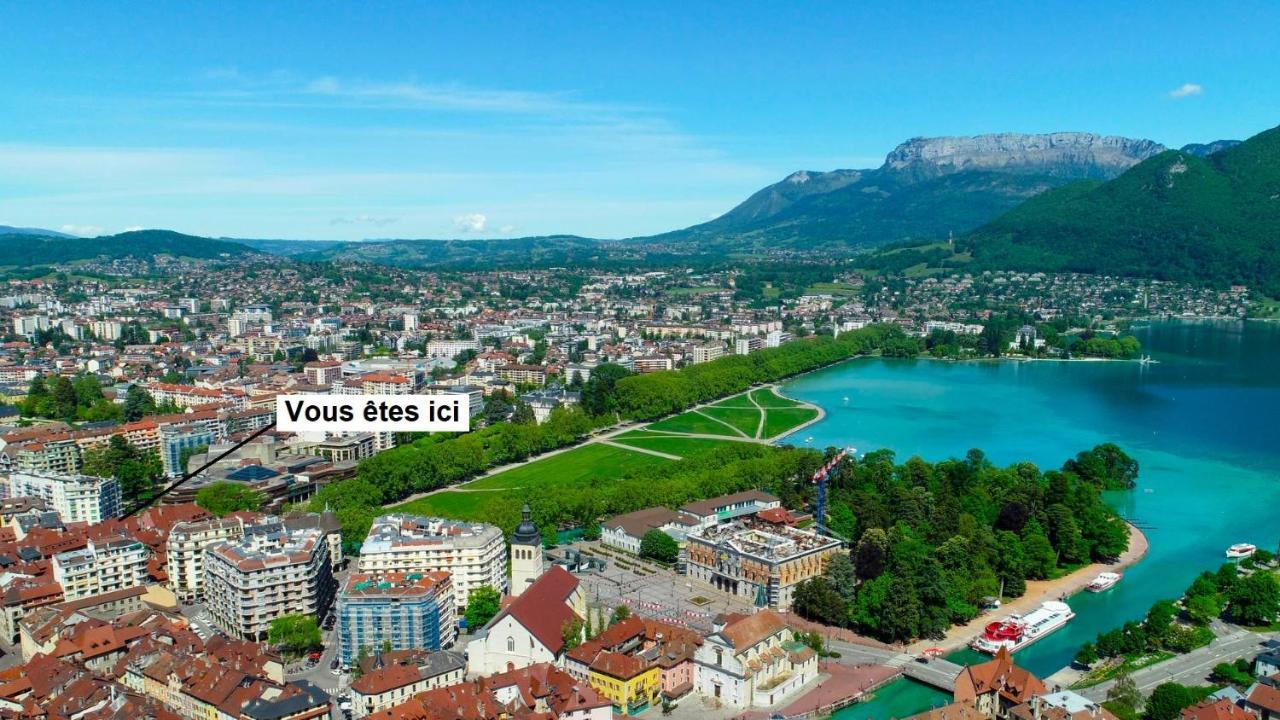A 200M Du Lac, Au Coeur De La Vieille Ville Avec Parking Annecy Esterno foto